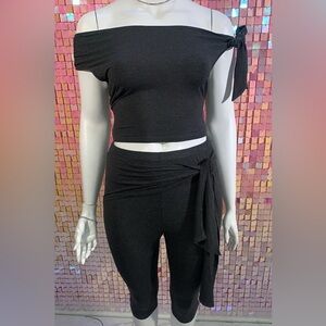 Elegant Black Women's Set
